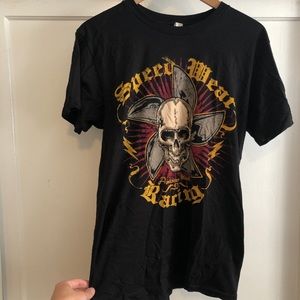American Vintage : Racer Skull T-shirt
